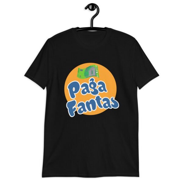 Camiseta original y única con la frase graciosa: Pagafantas Logo, en color negro