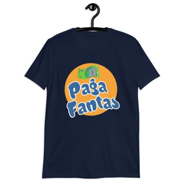 Camiseta original y única con la frase graciosa: Pagafantas Logo, en color azul marino