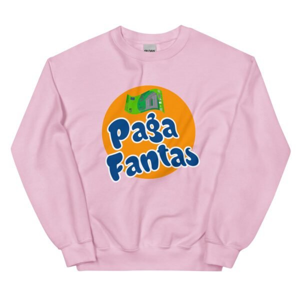 Sudadera original y única con la frase graciosa: Pagafantas Logo, en color rosa