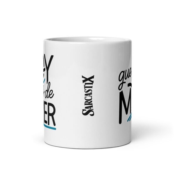 Taza original y única con la frase graciosa: Soy más de Lamer que de La Mar, de frente