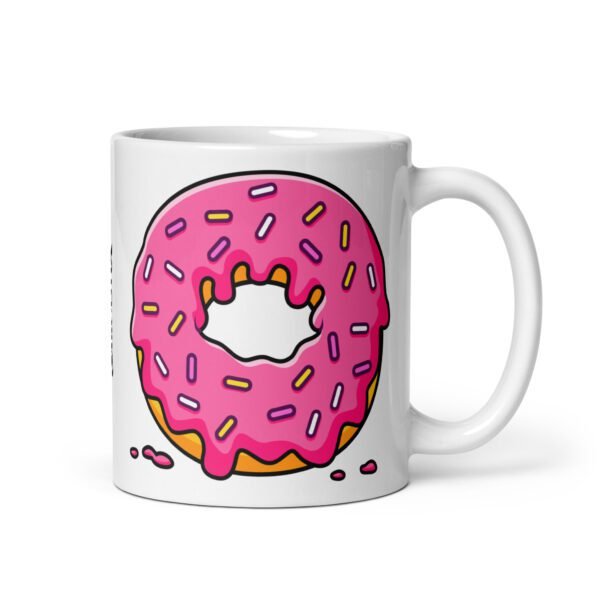 Taza original y única con la frase graciosa: Sólo tengo un Abdominal, de lado derecho